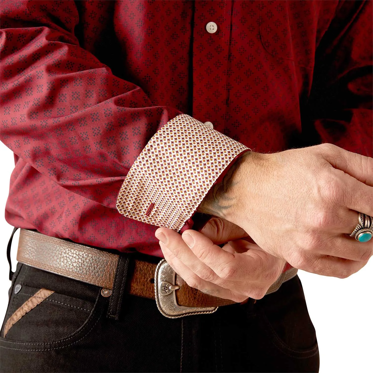 Ariat Men's Wrinkle Free Issac Longsleeve Shirt