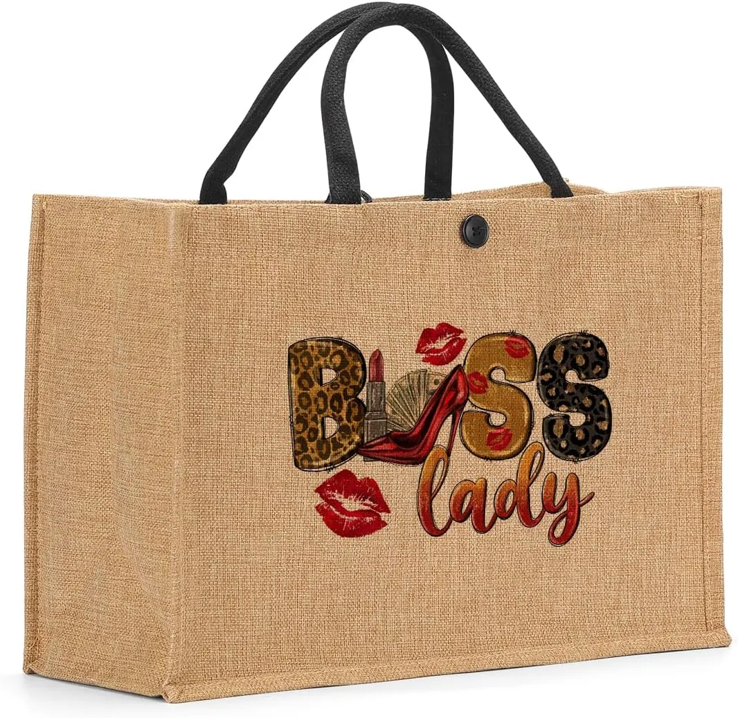 Canvas Tote Bag, Christmas Mothers Day Birthday Gifts for Female Woman