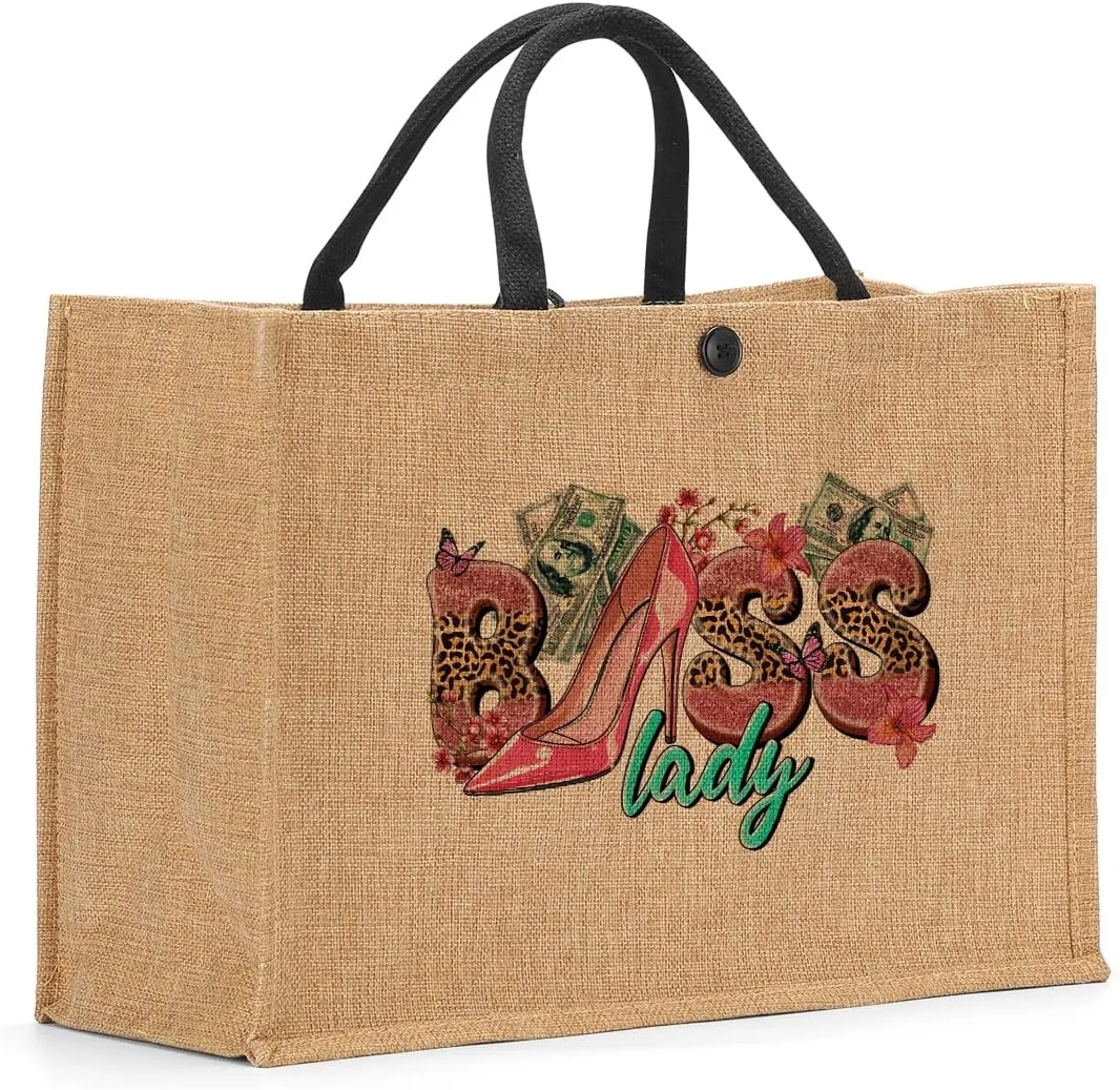 Canvas Tote Bag, Christmas Mothers Day Birthday Gifts for Female Woman