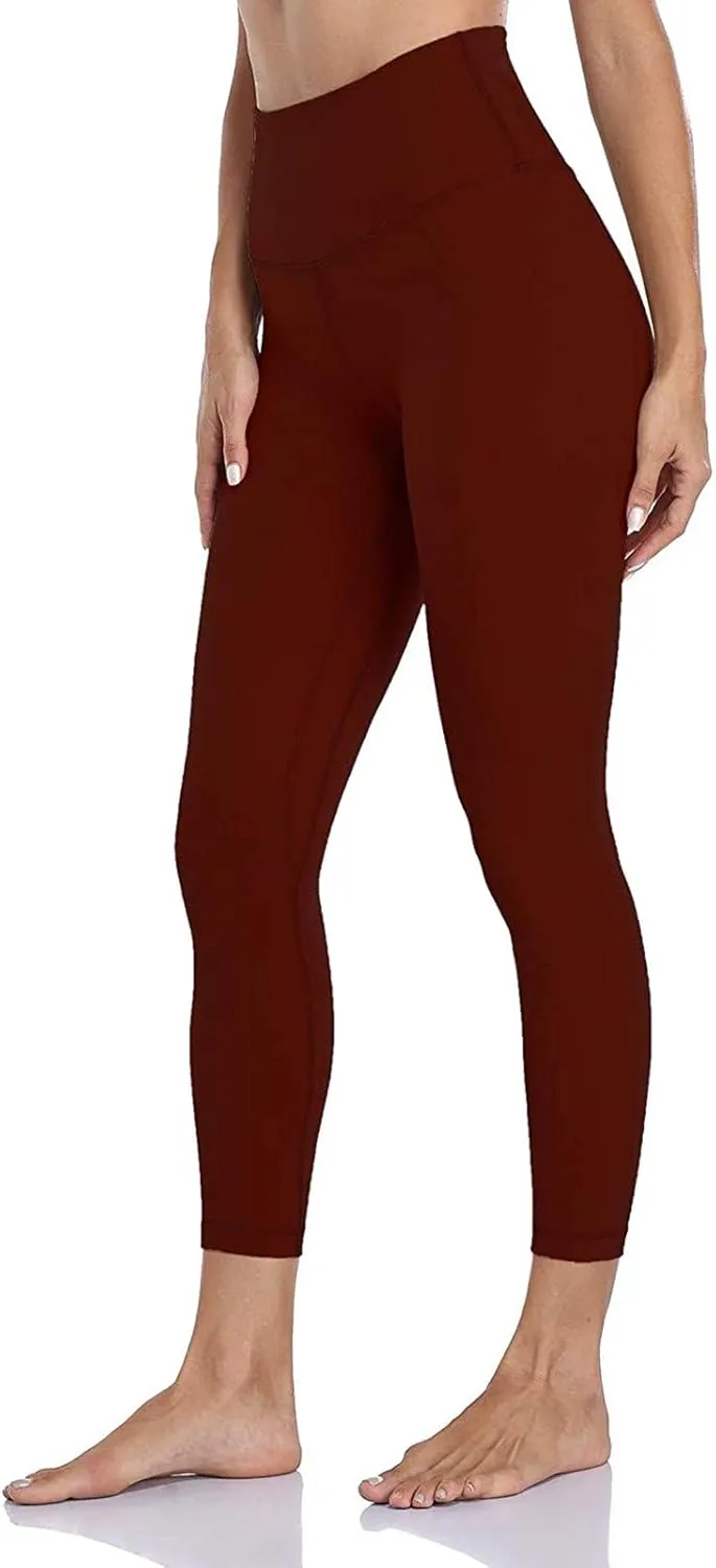 Cargo Leggings for Women with Pockets Women High Trousers Waist Straight for Yoga Trousers Sports Leg Flared