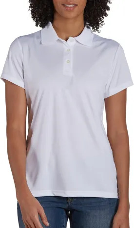 Hanes Women's Sport Cool DRI Polo Shirt, Moisture-Wicking Performance Polo Shirt for Women