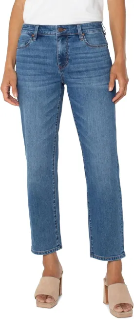 Liverpool Women's Kennedy Crop Straight Jeans