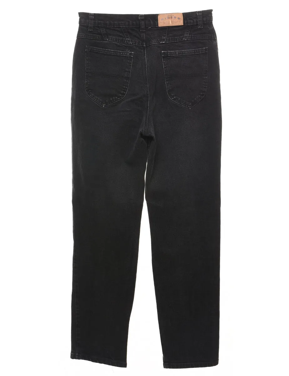 Riders Black Tapered Jeans - W29 L30